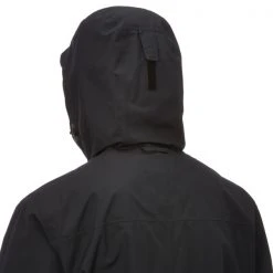 Tierra PACKOAT COAT M Männer - Regenmantel Black -Tierra Bekleidung Geschaft 302863003 d packoat coat tierra 1