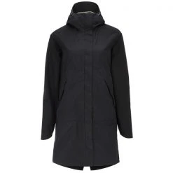 Tierra PACKOAT COAT W Frauen - Regenmantel Black