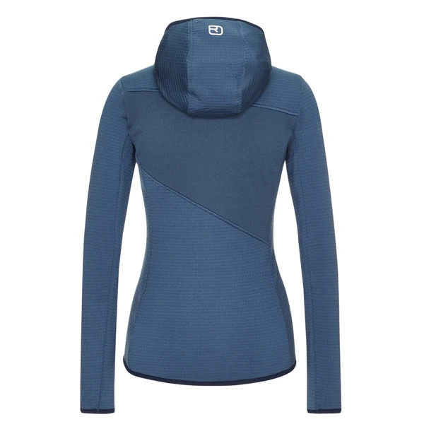 Ortovox FLEECE GRID HOODY W Frauen - Fleecejacke Night Blue 2 Ortovox FLEECE GRID HOODY W Frauen - Fleecejacke Night Blue – Bild 2