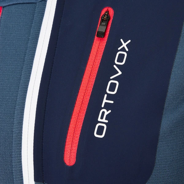 Ortovox FLEECE GRID HOODY W Frauen - Fleecejacke Night Blue 3 Ortovox FLEECE GRID HOODY W Frauen - Fleecejacke Night Blue – Bild 3