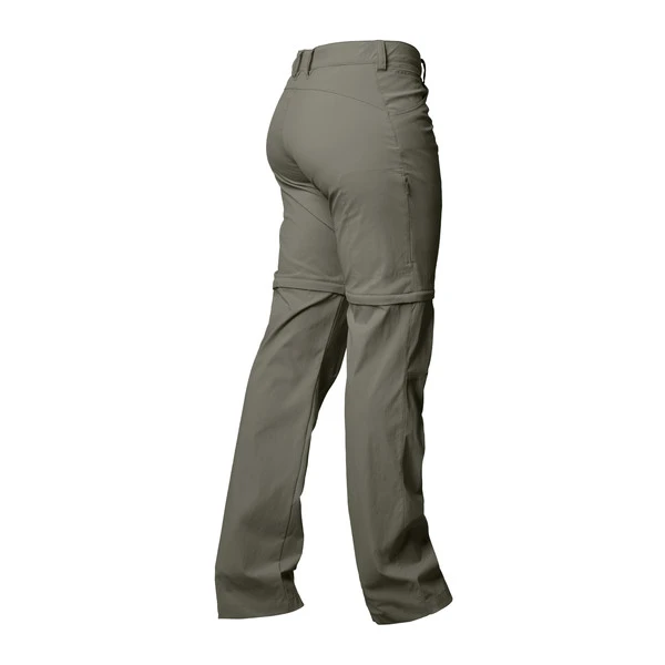 Tierra CORRESPONDENT CONVERTIBLE PANT W Frauen - Trekkinghose Beluga Grey – Bild 2