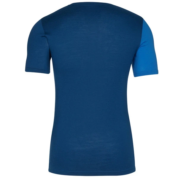 Ortovox 185 ROCK' N' WOOL SHORT SLEEVE M Männer - Funktionsshirt Just Blue 2 Ortovox 185 ROCK' N' WOOL SHORT SLEEVE M Männer - Funktionsshirt Just Blue – Bild 2