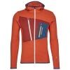 Ortovox FLEECE GRID HOODY M Männer - Fleecejacke Desert Orange