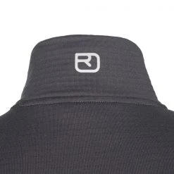 Ortovox FLEECE GRID JACKET M Männer - Fleecejacke Black Steel -Tierra Bekleidung Geschaft 5637859423 f fleece grid jacket m ortovox 24